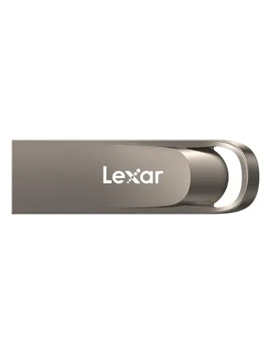 Lexar USB-Stick 64 GB, USB 3.2 Gen 1 Flash Drive Mit Lesegeschwindigkeit Bis Zu 100 MB/s, Metall Speicher für PC, Laptop, Computer, Auto, TV