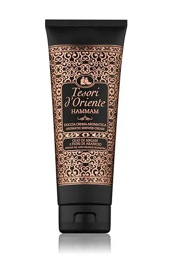 Tesori d'Oriente Hammam Duschgel 250 ml - Duschlotion mit orientalischem Duft, revitalisierend und erfrischend für ein luxuriöses Duscherlebnis.