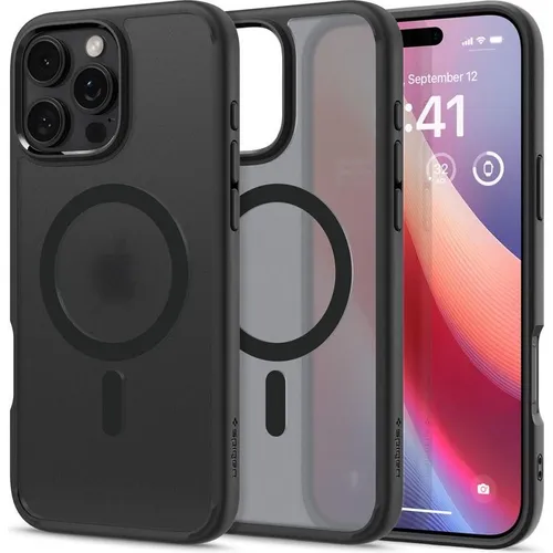 Spigen Ultra Hybrid MAG iPhone 16 Pro - MagSafe Schutzhülle - Smartphone Hülle mit MagSafe-Kompatibilität, bietet optimalen Schutz und ein schlankes Design für dein iPhone 16 Pro.