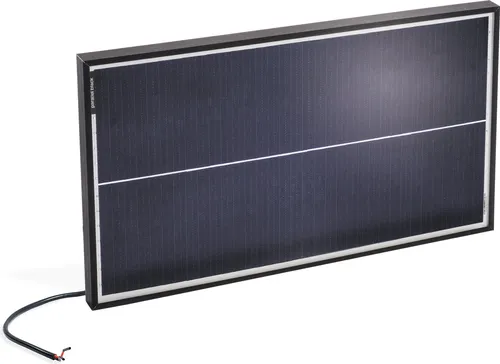 esotec Solarmodul Seraphim 25 Wp - Hochleistungs-Solarpanel für Inselanlagen - Monokristallines PV-Solarmodul mit 25 Wp, ideal für Insel-Solaranlagen. Platzsparend dank Dachschindeltechnologie und hohe Effizienz auch bei Teilabschattung. Perfekt für kleine Installationen!