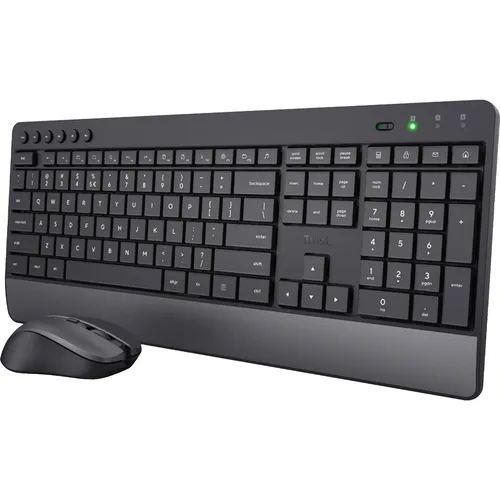 Trust Trezo Wireless Comfort Tastatur-Maus-Set von Trust