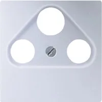 Jung Antennenabdeckung 3-Loch A500 Alu