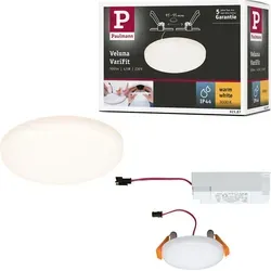 Paulmann VariFit LED Einbaupanel Veluna - Gold/Silber