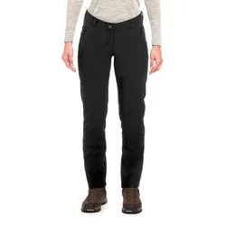 MAIER SPORTS Helga slim Da-Hose el. black 40 - Wanderhose für Damen mit femininem Schnitt, aus elastischem mSTRETCH Pro 2 Material, wärmt dank kuscheligem Fleece-Futter und trocknet schnell durch die dryprotec Technologie. Ideal für winterliche Outdoor-Aktivitäten!