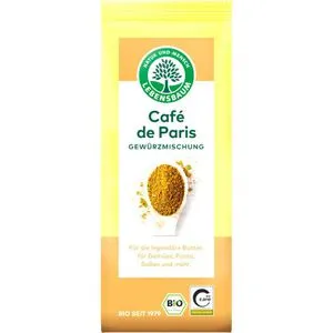 Lebensbaum Gewürzmischung Café De Paris, BIO, der fruchtige Allrounder, 50g