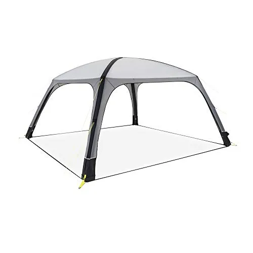 KAMPA Pavillon AIR Shelter 400 - Robuster Pavillon mit einfacher Handhabung, schnell aufzubauen dank Handpumpe und inklusive 4 Seitenwänden für optimalen Witterungsschutz.