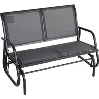 Hollywoodschaukeln Grau von Outsunny