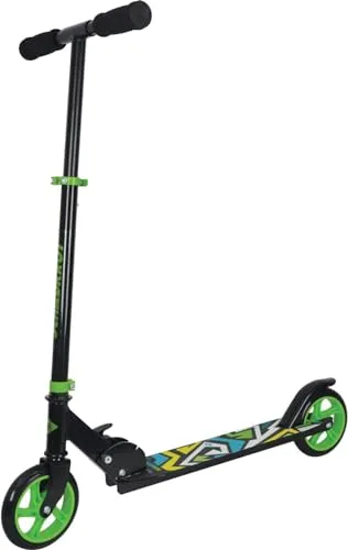 Schildkröt Unisex Jugend Blue Scooter RunAbout, Green - Roller/Kickboards mit 145mm PU-Rädern für sichere Fahrten. Leicht, kompakt und höhenverstellbar – ideal für Kinder ab 6 Jahren!