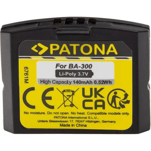 Patona Akku Sennheiser BA300 (Set 830-TV, IS 410, RI 410, RS 4200, RR 840, Set 840 S, SET 900, Set 840-TV) (6761)