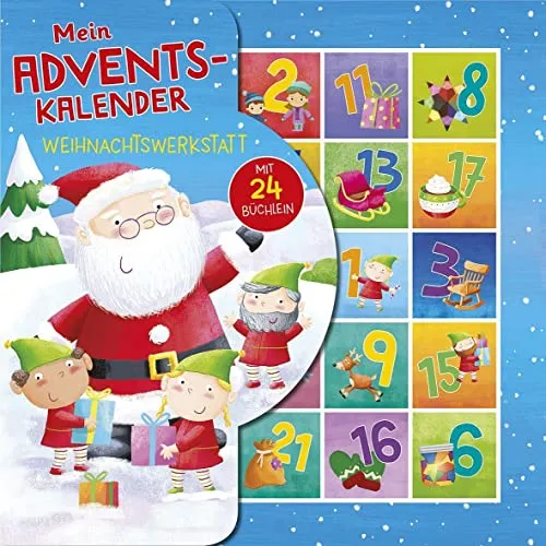 Mein Adventskalender Wichtel-Weihnachtswerkstatt von Schwager & Steinlein Verlag GmbH