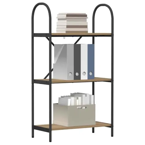 vidaXL Regal Artisan-Eiche 60 x 30 x 109 cm