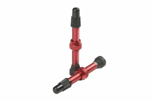 Notubes Universal Ventil, Presta Aluminium rot / 44 mm von Notubes