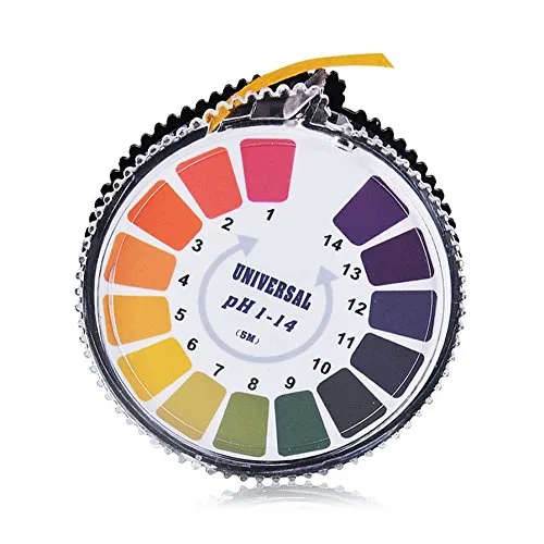 Jzhen PH Indikator Lackmus Test Papier in Rolle,Reichweite 1–14,für Wasser,Urin,Speichel