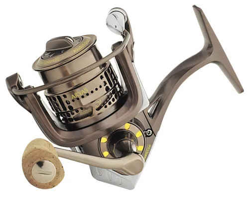 Tubertini Aryas 1000 - Hochwertige Stationärrolle für Forellenangeln - Angelrollen für Süßwasser, ideal zum Forellenangeln mit 5+1 Kugellagern und einer Bremskraft von 2,5 kg für präzise Kontrolle.