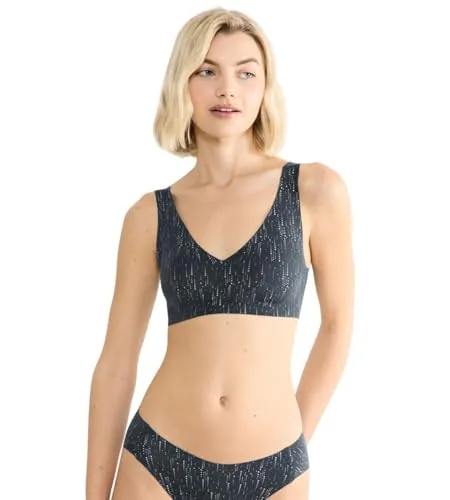 Sloggi Zero Feel 2.0 Festive Bralette in Schwarz von sloggi