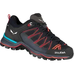 Salewa Mountain Trainer Lite Damen Wanderhalbschuhe, Blau, 7 - Wanderschuhe für Damen, leicht und flexibel, ideal für technische Zustiege mit präziser Schnürung im Zehenbereich für optimalen Support.