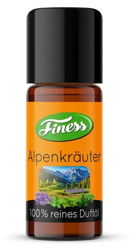 Alpenkräuter Duftaroma Duftöl Konzentrat 10 ml. / Finess
