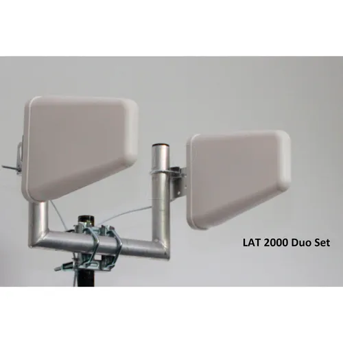 WIT K-103151 - Universalantenne 790 - 2690 MHz, 2 Stück mit SMA Stecker und 5 m Kabel - Consumer Wireless - Hochwertige Universalantennen für alle Netze, optimaler Antennengewinn von 8-9 dBi, ideal für LTE-Router mit SMA Anschluss.