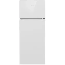Bomann DT7318 Stand Kühl-Gefrierkombination - Kühlschrank mit 206 L Volumen, automatischer Abtauung und energieeffizienter LED-Beleuchtung, ideal für moderne Haushalte.