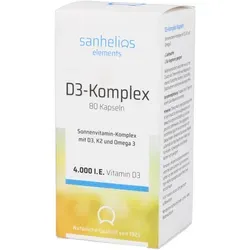 Sanhelios D3-Sonnenvitamin-Komplex Kapseln 80 St