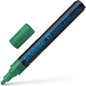 Schneider Lackmarker Maxx 270, grün, Strichbreite 1 - 3 mm, wasserfest