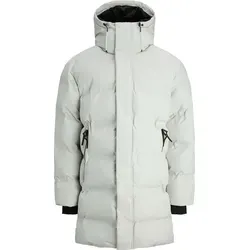 JACK & JONES Steppjacke JCOFUSION 176724-Vapor Blue XL - Stilvolle Steppjacke aus 100% recyceltem Polyester, robust und umweltfreundlich. Ideal für kalte Tage mit praktischer Kapuze und optimalem Sitz durch gerippte Ärmelbündchen.