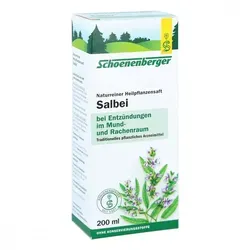 Schoenenberger Naturreiner Heilpflanzensaft Salbei von Salus