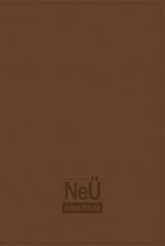 NeÜ bibel.heute Taschenausgabe: Kunstleder einfarbig braun - Bibelausgaben in eleganter Kunstleder-Ausführung, ideal für unterwegs und mit praktischem Format für jeden Tag.