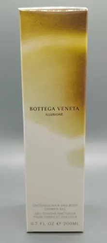 Bottega Veneta Illusione - Geschmeidiges Haar- und Körperduschgel 200 ml - Unisex Duschgel in Limited Edition, ideal für normales Haar und Haut. Verwöhnt mit einem geschmeidigen Gefühl und verleiht ein luxuriöses Duscherlebnis.