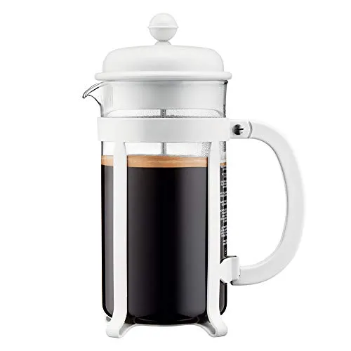 Bodum 1908-913 Java Kaffeebereiter – 8 Tassen, 1 L, Mehrlagig, Weiß