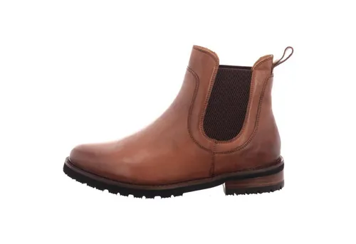 Everybody Everybody Stiefelette Glattleder braun 38 EU - Wanderschuhe in Größe 38, aus hochwertigem Glattleder, ideal für lässige Outfits und angenehmen Tragekomfort dank blockabsatz und textiler Innensohle.