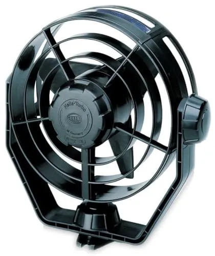 Hella Zweistufenventilator Turbo 12V schwarz