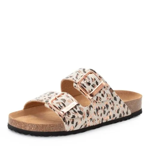 Tamaris Damen Fußbett Pantolette flach, beige, 38 EU in beige von Tamaris