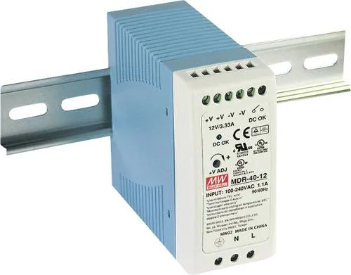 Mean Well MW MDR-40-24 Hutschienen-Netzteil (DIN-Rail) 24 V/DC 1.74A 40W Anzahl Ausgänge:1 x Inhalt 1St.