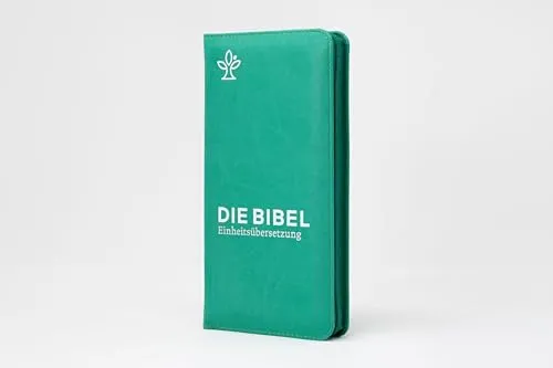 Die Bibel Taschenausgabe verde mit Reißverschluss - Altes Testament in praktischer Taschenausgabe, ideal für unterwegs und mit praktischem Reißverschluss für sicheren Schutz.