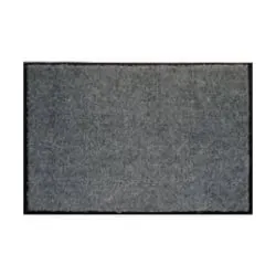 ASTRA Schmutzfangmatte Proper Tex Uni, 60 x 180cm, grau - Fußmatte mit rutschfester Unterseite und besonders starker Saugfähigkeit, ideal für Innenräume. Strapazierfähig und waschbar bei 30°C für eine einfache Reinigung.