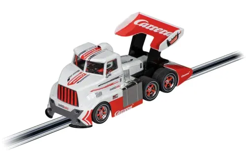 Carrera Race Taxi Racetruck Conventional - Carrera Racetruck Conventional „Carrera Race Taxi” im Maßstab 1:32 mit digitalen Funktionen, Frontlichtern und individueller Steuerung für spannende Rennmomente.