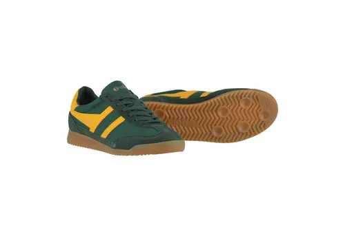 Gola Tornado Sneaker Men evergreen/sun (NY) 11 - Freizeitschuhe & Sneaker für Herren im ikonischen 80er-Jahre-Design, kombiniert mit moderner Gummisohle für optimalen Komfort und Traktion im Alltag.