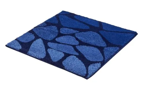 Kleine Wolke Badteppich Inspire, Dunkelblau, 60 x 60 cm in blau von Kleine Wolke