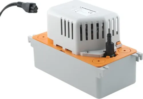 Kondensatpumpe Konheb-82 für Brennwert SI82 SI1800OEM - Hocheffiziente Kondensatpumpe mit einer Förderhöhe von 5m und einem Fördervolumen von bis zu 500 l/h, ideal für Heizungsanlagen und Klimageräte.