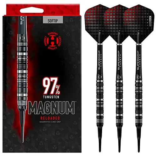 Harrows Darts Magnum Reloaded 97% Tungsten Softdarts 18g von Harrows