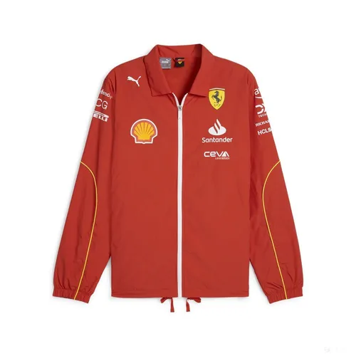 PUMA Scuderia Ferrari Herren Bomberjacke in rot von Unlisted