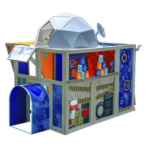 KidKraft Nerf Geo Strike Hauptquartier Spielhaus aus Holz von KidKraft