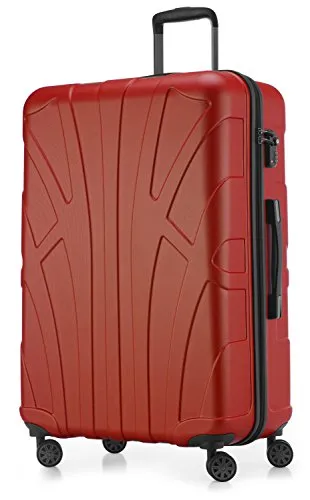 suitline großer Hartschalen-Koffer XL, 76 cm - Koffer für 2-3 Wochen Reisen, mit 96-110 Litern Volumen. Robuste 100% ABS Hartschale, TSA-Zahlenschloss für mehr Sicherheit und komfortable 4 Rollen für leichten Transport.