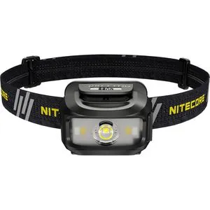 NITECORE NU35 Headlamp 460lm USB-C - Stirnlampe mit 3 LEDs, 10 Modi und USB-C Ladefunktion, ideal für Outdoor-Aktivitäten und Notfälle.