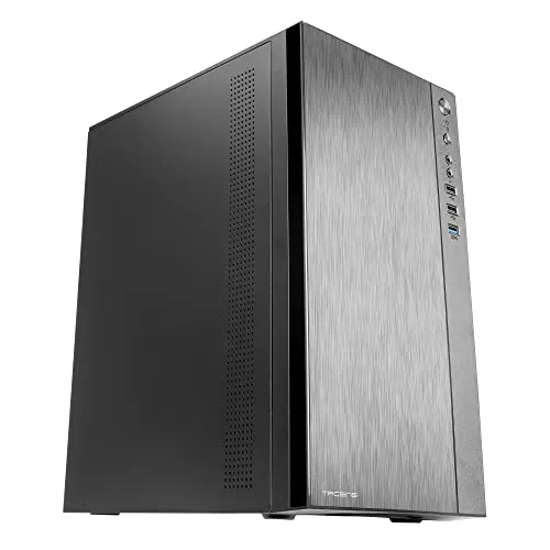Tacens Anima ACX500, Micro ATX PC Gehäuse, 12cm Lüfter, 500W Netzteil, USB 3.0, Schwarz