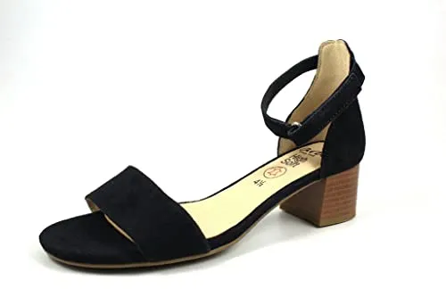 ara Damen Prato Sandale, BLAU, 39 EU Weit