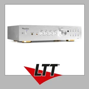 Audizio AD420A 4-Kanal-HiFi-Verstärker Alu - Hifi-Verstärker mit elegantem Design, bietet hervorragenden Klang und hohen Schalldruck auch bei hohen Lautstärken, ideal für audiophile Musikliebhaber.