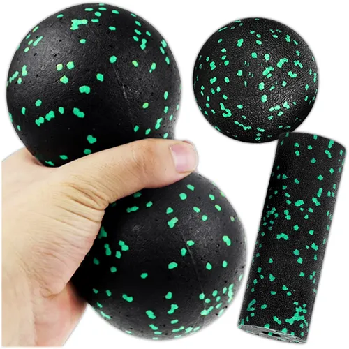 KRUMAD Faszienrollen Set 3-teilig Faszienrolle, Duoball & Massageball