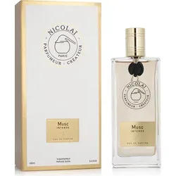 Nicolai Parfumeur Musc Intense EDP 100 ml - Unisex Duft mit blumig-holziger Moschusnote, der durch saftige Birne und türkische Rose verzaubert – ideal für besondere Anlässe.